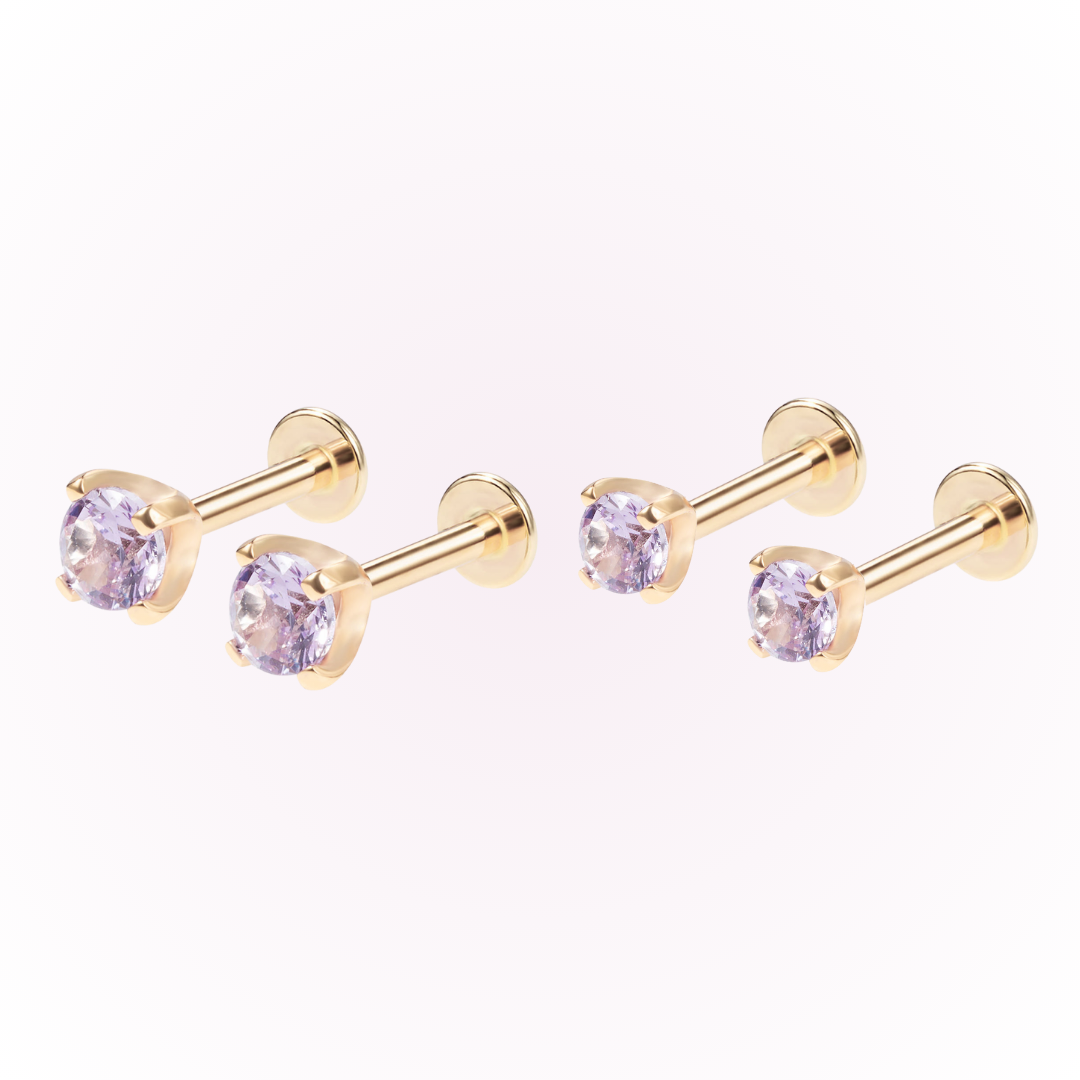 The Birthstone Basics Bundle - 14k