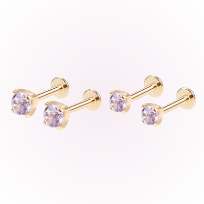 The Birthstone Basics Bundle - 14k