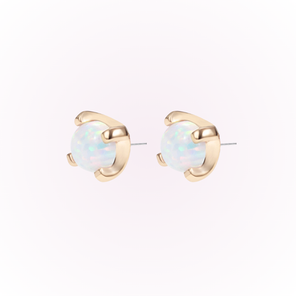 Octubre - Stud Threadles Flatback
