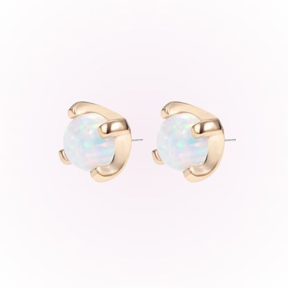 Octubre - Stud Threadles Flatback