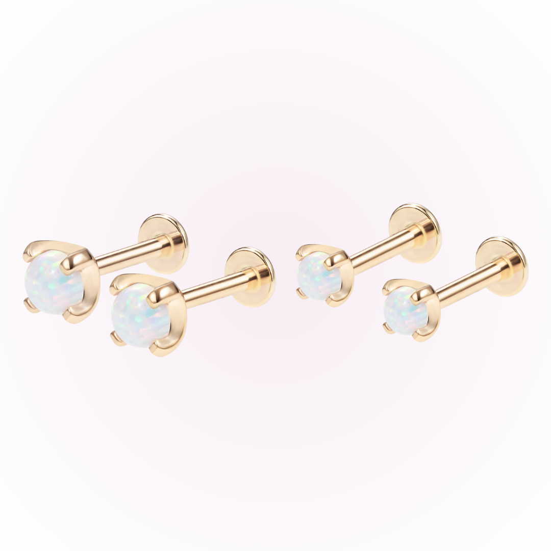 The Birthstone Basics Bundle - 14k