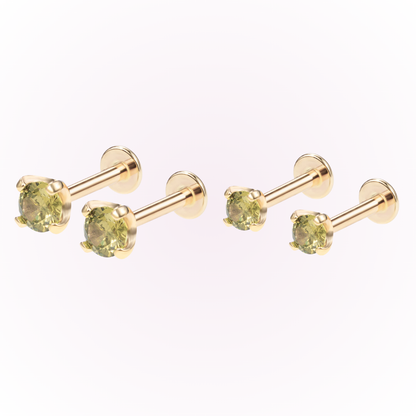 The Birthstone Basics Bundle - 14k