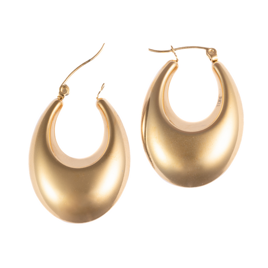 "Cathy" in Gold Plated – Sold as a Pair or Individually