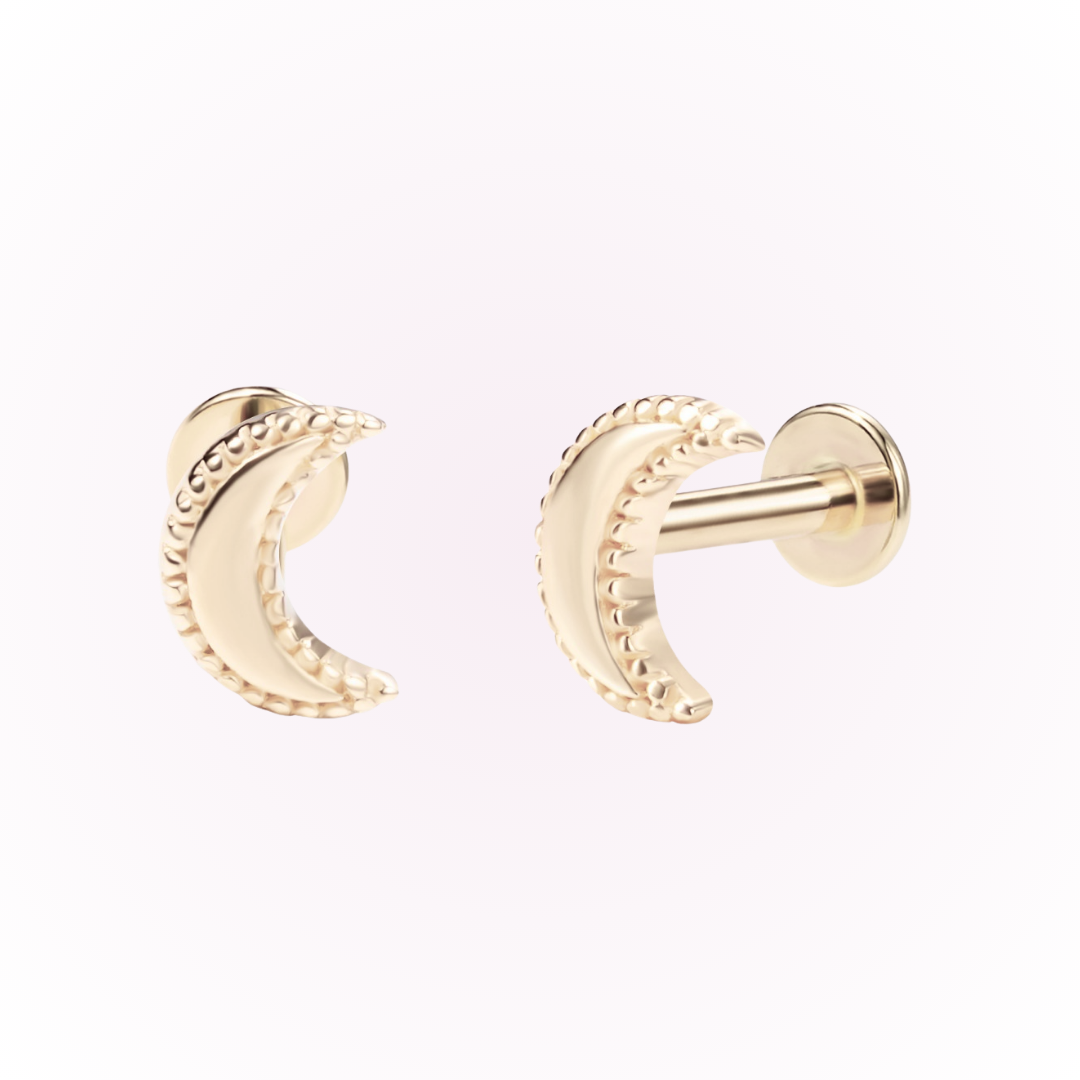 Celestial - Stud plano sin rosca