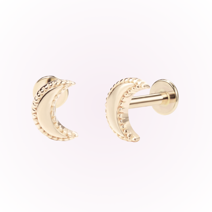 Celestial - Stud plano sin rosca