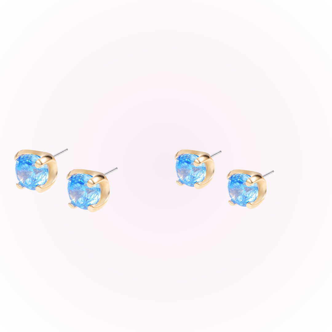 The Birthstone Basics Bundle - 14k
