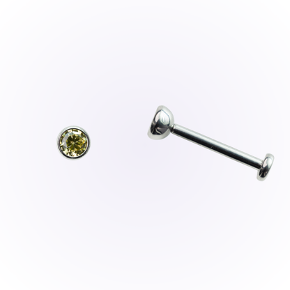 "Manzana Verde" - Tornillo de cabeza plana sin rosca