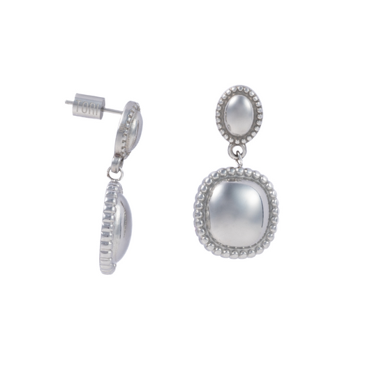 "Tori" in Stainless Steel – Sold as a Pair or Individually