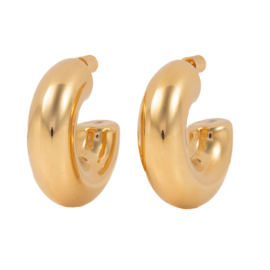 "Carmela" in Gold Plated – Sold as a Pair or Individually