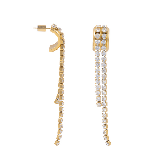 "Taylor" in Gold Plated – Sold as a Pair or Individually