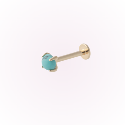 Turquoise (14k) - Single Earring