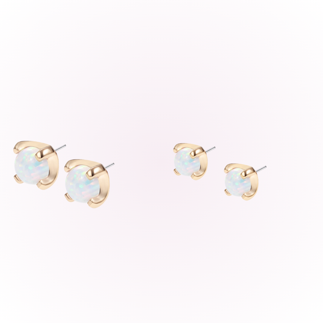 The Birthstone Basics Bundle - 14k