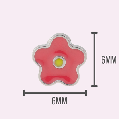 Daisy Dazzle - Threadless Flat Back Stud
