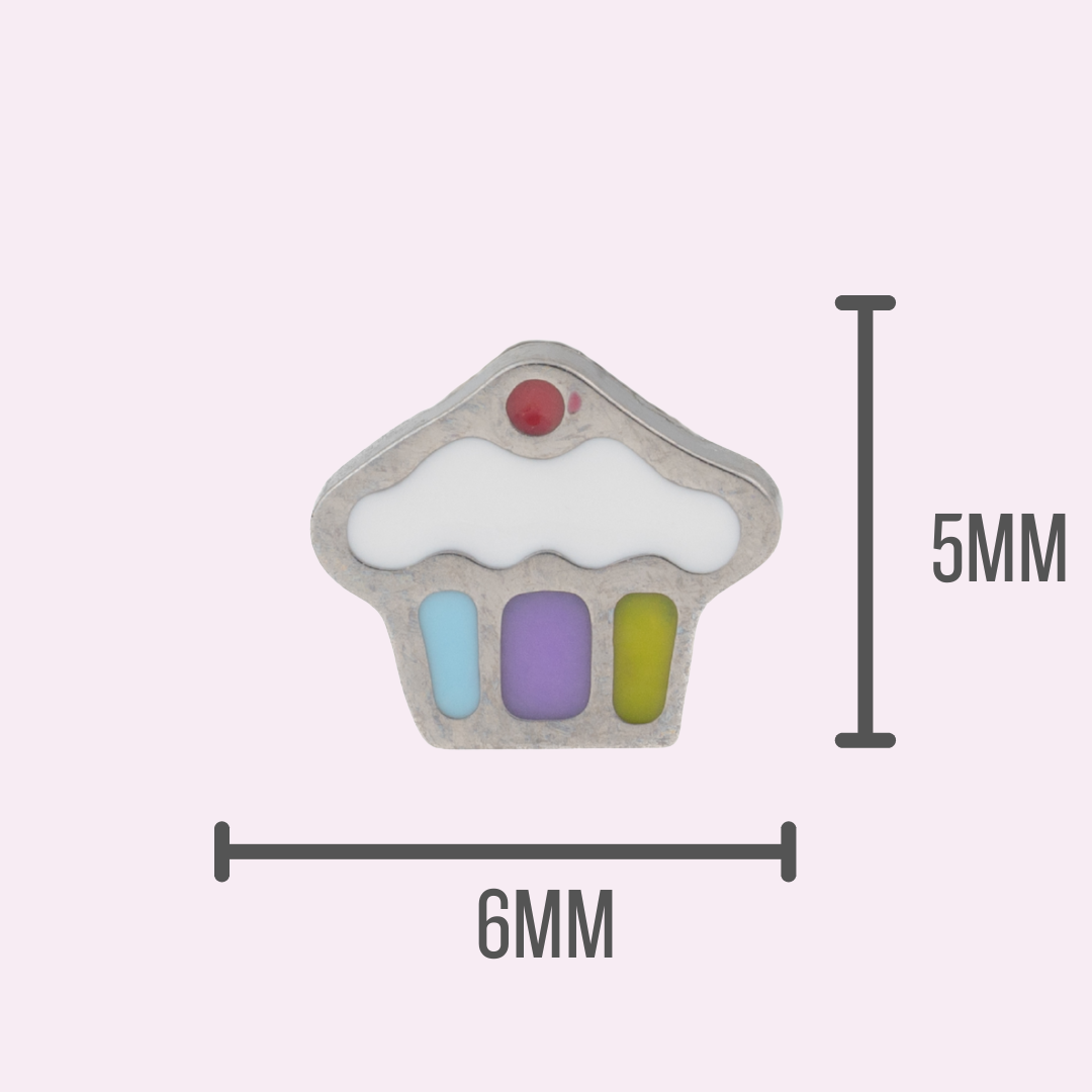 Sweet Treat - Threadless Flat Back Stud