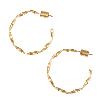 "Alicia" in Gold Plated – Sold as a Pair or Individually
