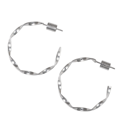 "Alicia" in Stainless Steel – Sold as a Pair or Individually