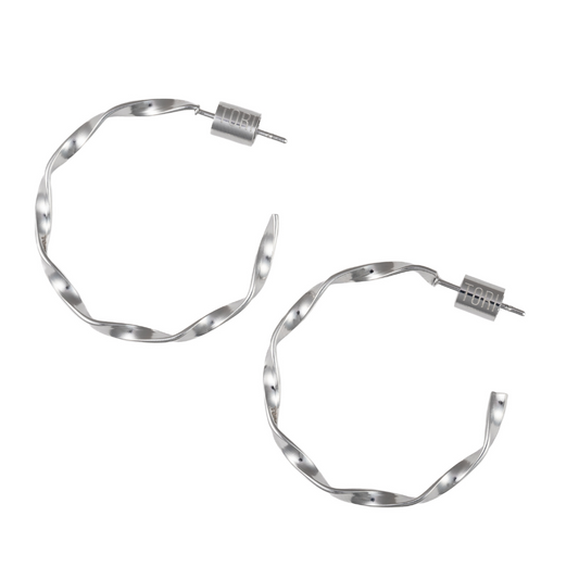 "Alicia" in Stainless Steel – Sold as a Pair or Individually