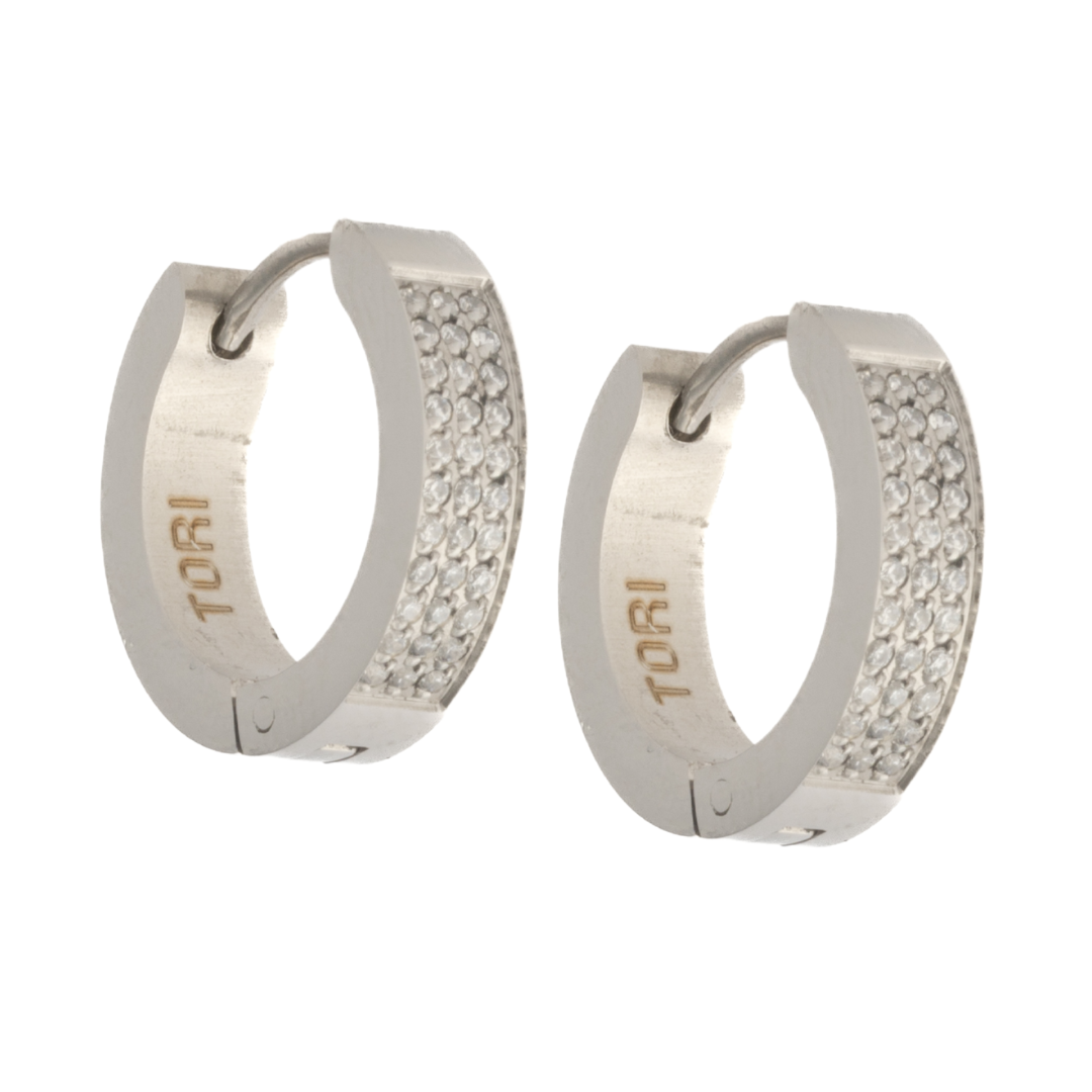 "Maria" in Stainless Steel – Sold as a Pair or Individually