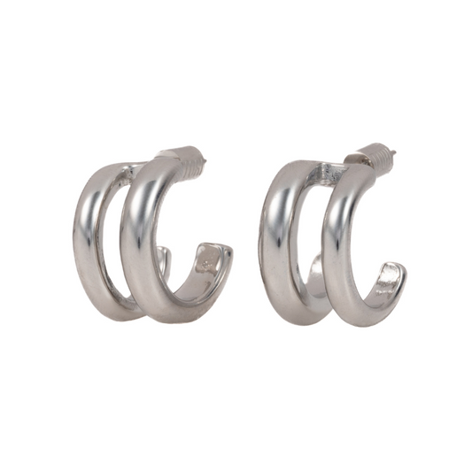 "Danielle" in Stainless Steel – Sold as a Pair or Individually