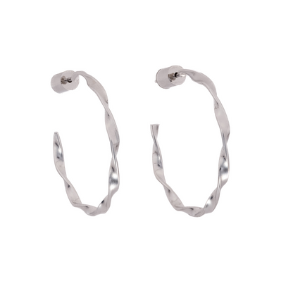 "Alicia" in Stainless Steel – Sold as a Pair or Individually