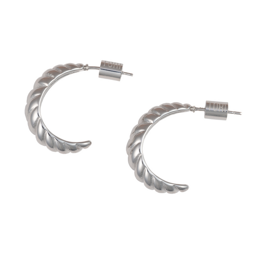 "Gaia" in Stainless Steel – Sold as a Pair or Individually