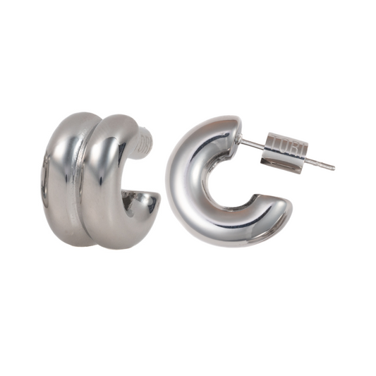 "Ariel" in Stainless Steel – Sold as a Pair or Individually