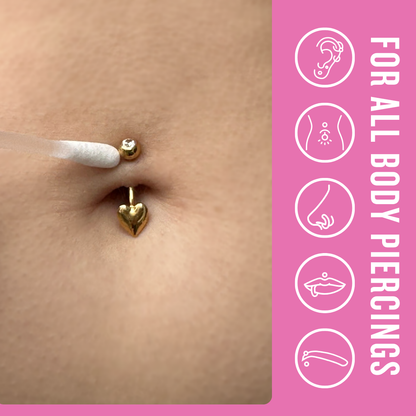 Tori Ear Piercing Saline Q-tips