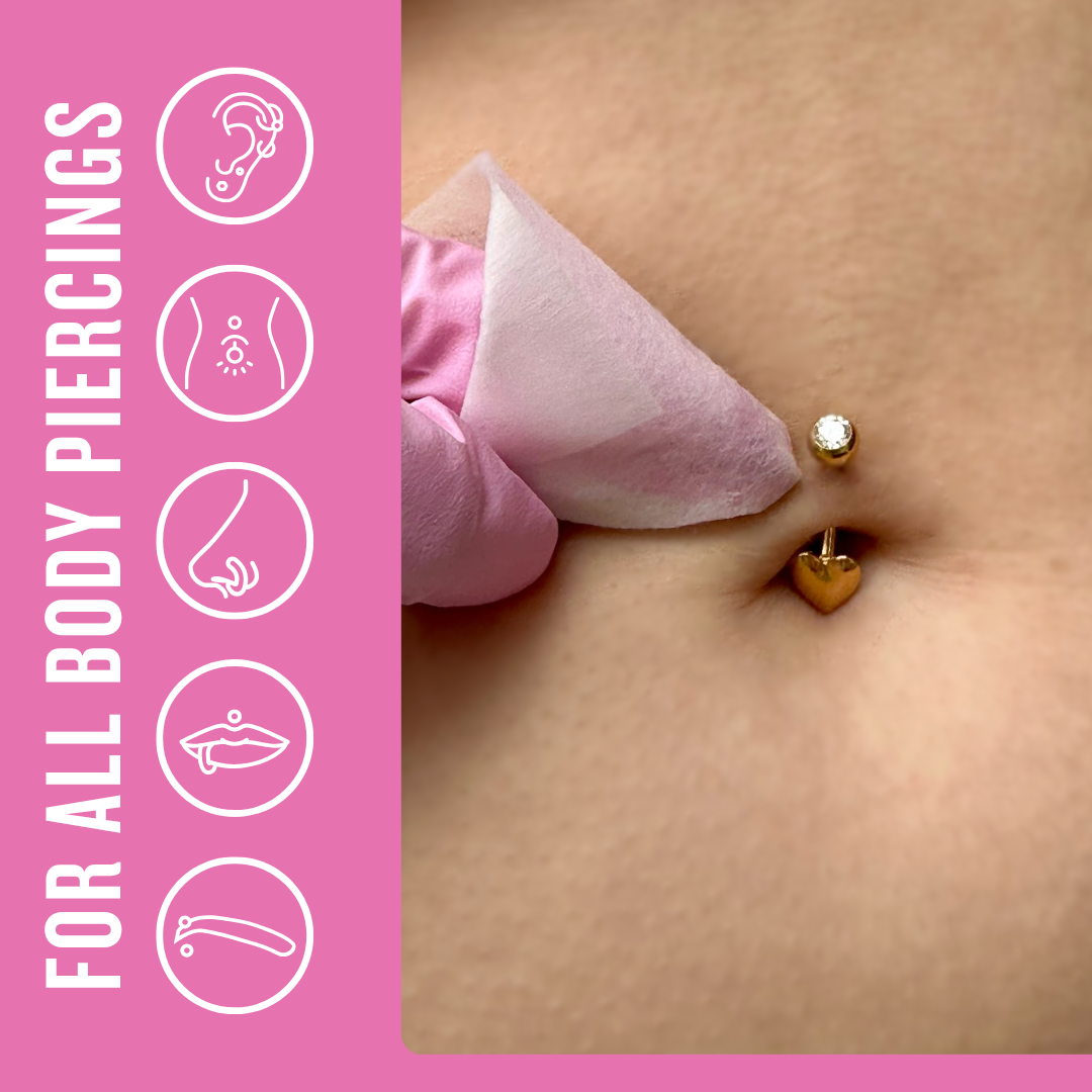 Tori Ear Piercing Saline Wipes