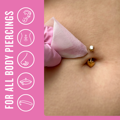 Tori Ear Piercing Saline Wipes