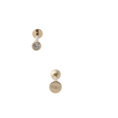 Minimalist Bezel in Yellow Gold – Sold Individually