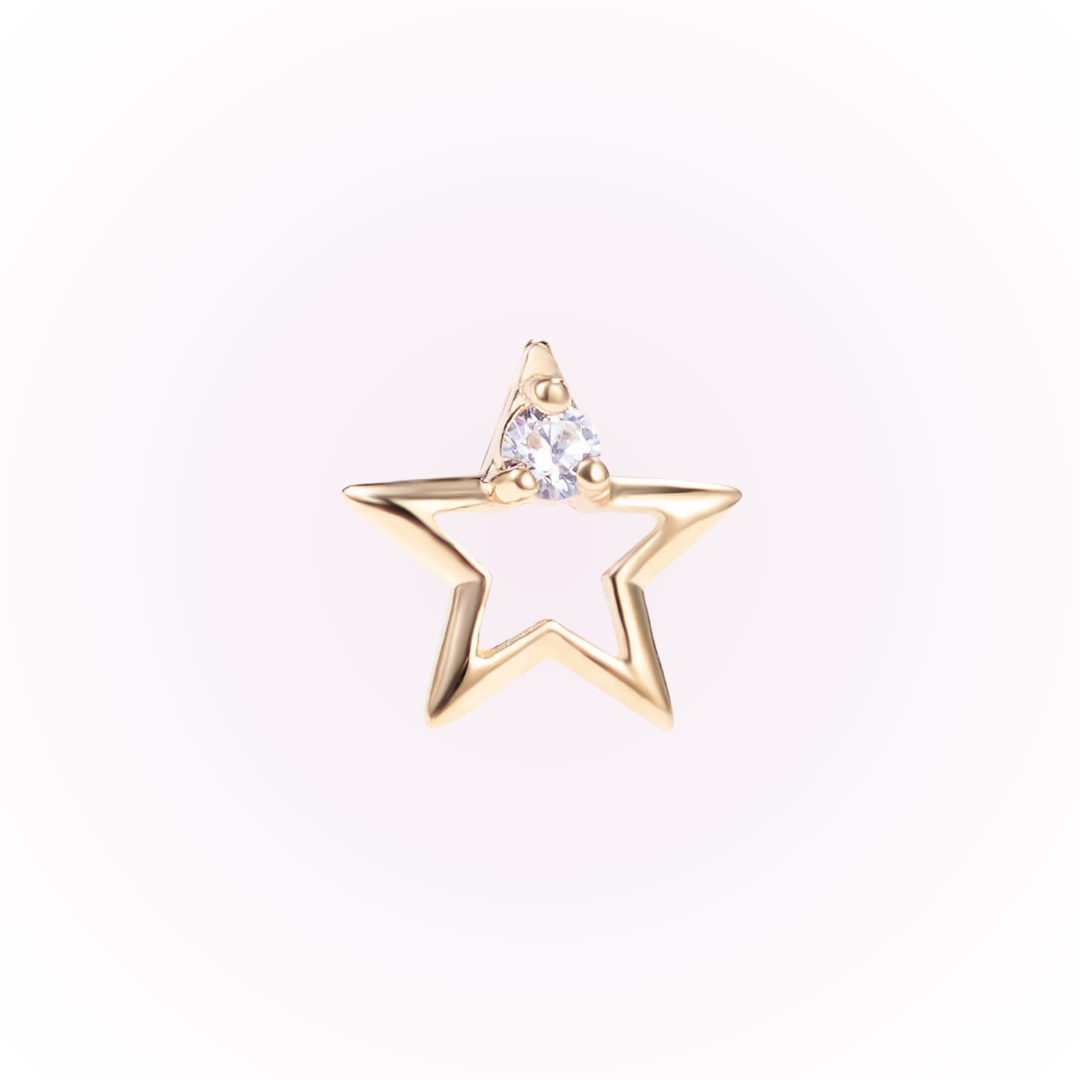 Fame – Stud con parte trasera plana sin rosca