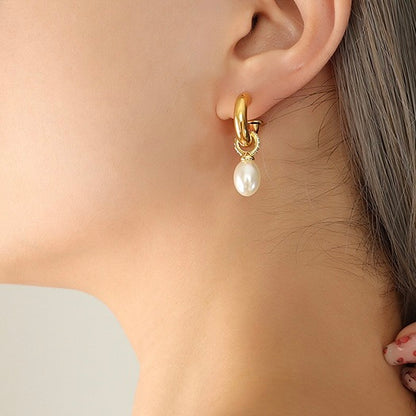 "Kaylee" in Gold Plated – Sold as a Pair or Individually