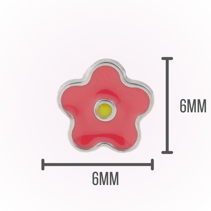 Daisy Dazzle - Tachuela plana sin rosca