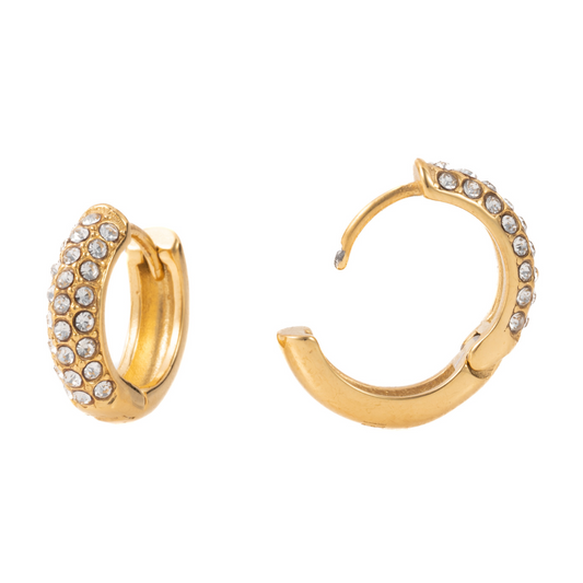 "Manuela" in Gold Plated – Sold as a Pair or Individually