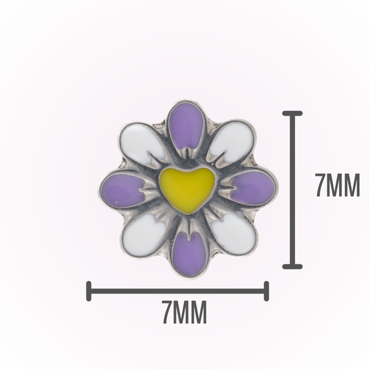 Magic Bloom - Tachuela plana sin rosca