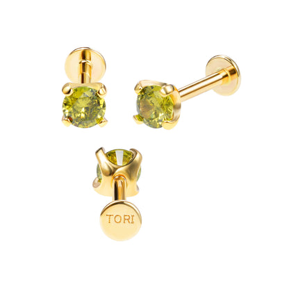 August - Single Earring