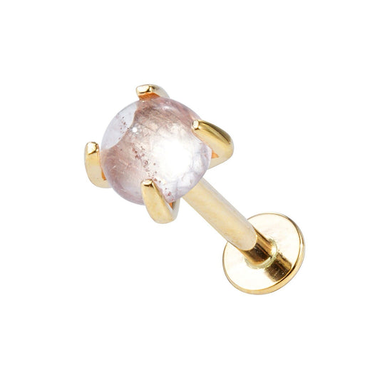 Cherry Quartz - Single Earring