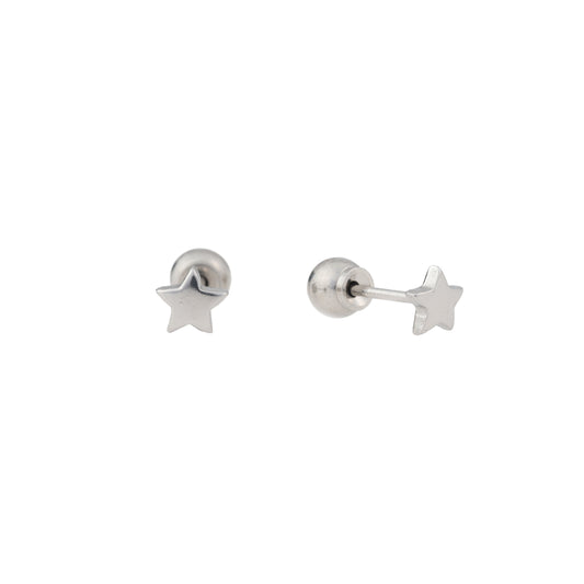 "Celestial" – 5mm Solid Star Stud