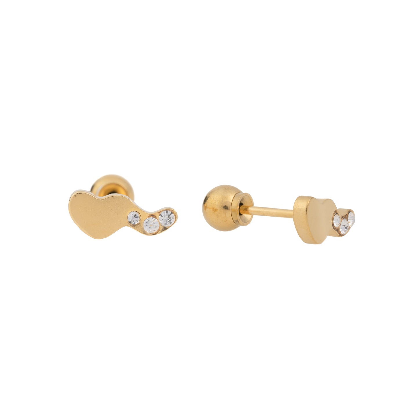 Eternal Hearts -Double Heart Earring