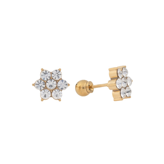 Floral Radiance - Large CZ Flower