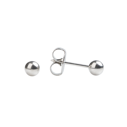 White Gold 4mm Ball