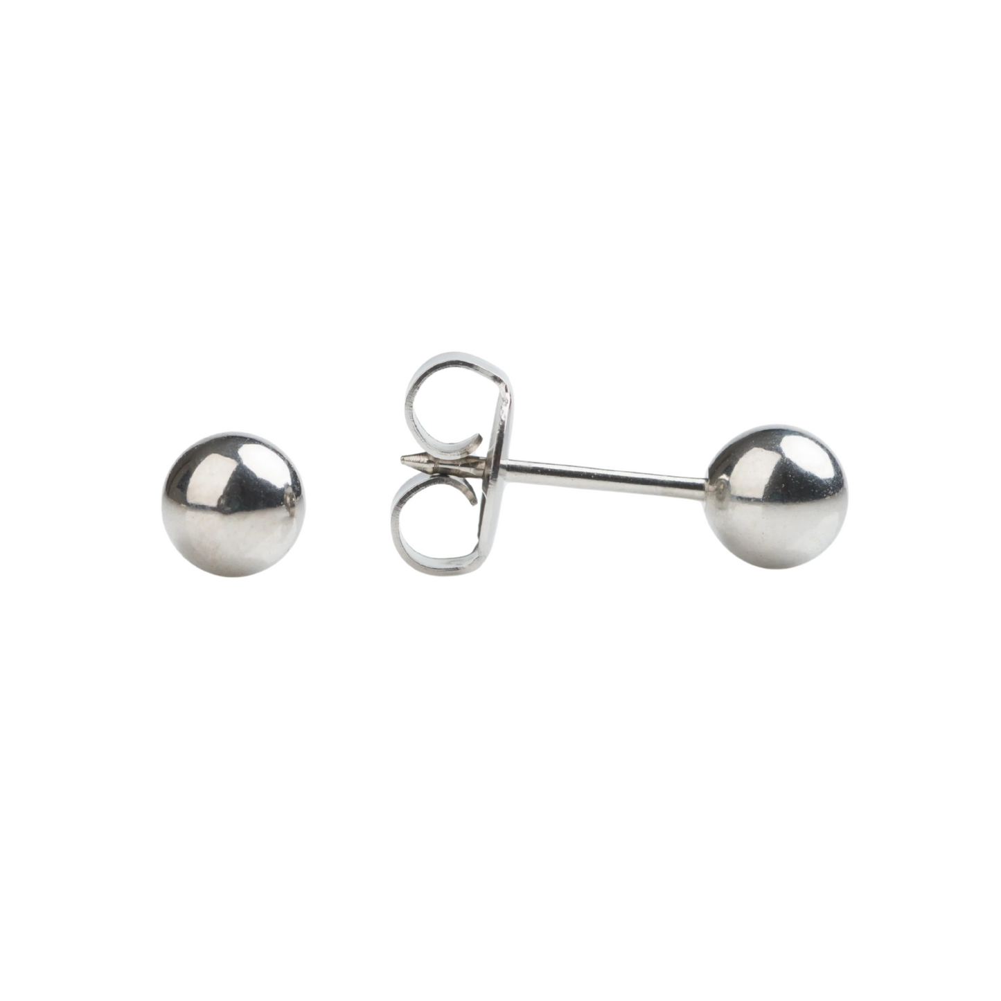 White Gold 5mm Ball