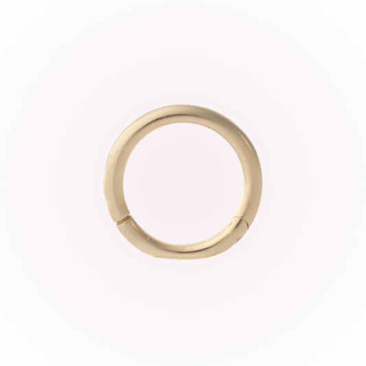 Minimalist Hoop – Plain Seamless Hinged Hoop