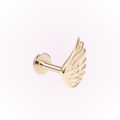 Ala de ángel - Tachuela plana sin rosca