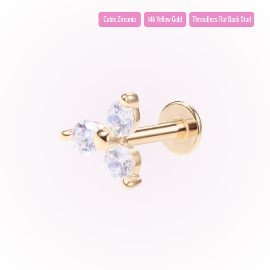 Trinidad Divina - Tornillo plano sin rosca 