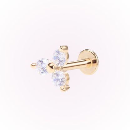 Trinidad Divina - Tornillo plano sin rosca 