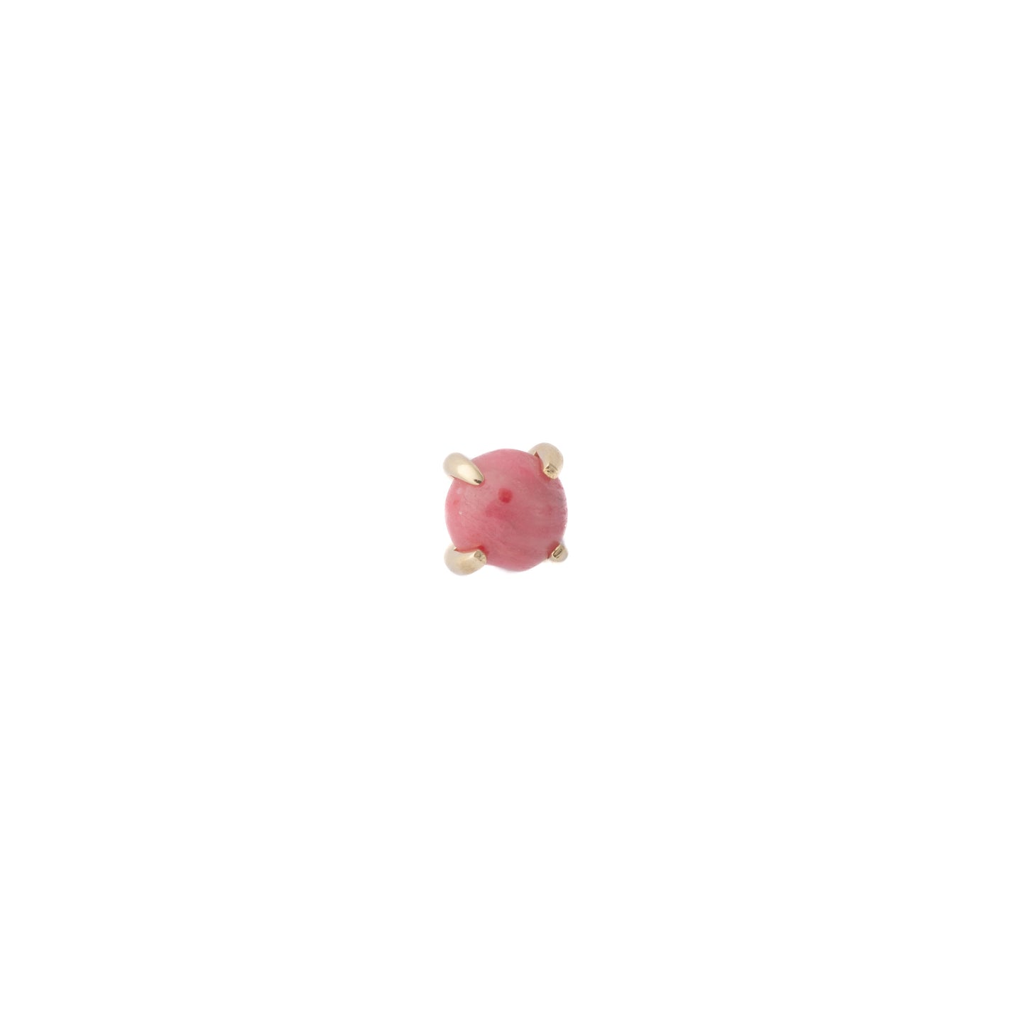 Rhodochrisite (14k) - Single Earring