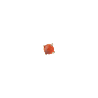 Red Agate (14k) - Single Earring