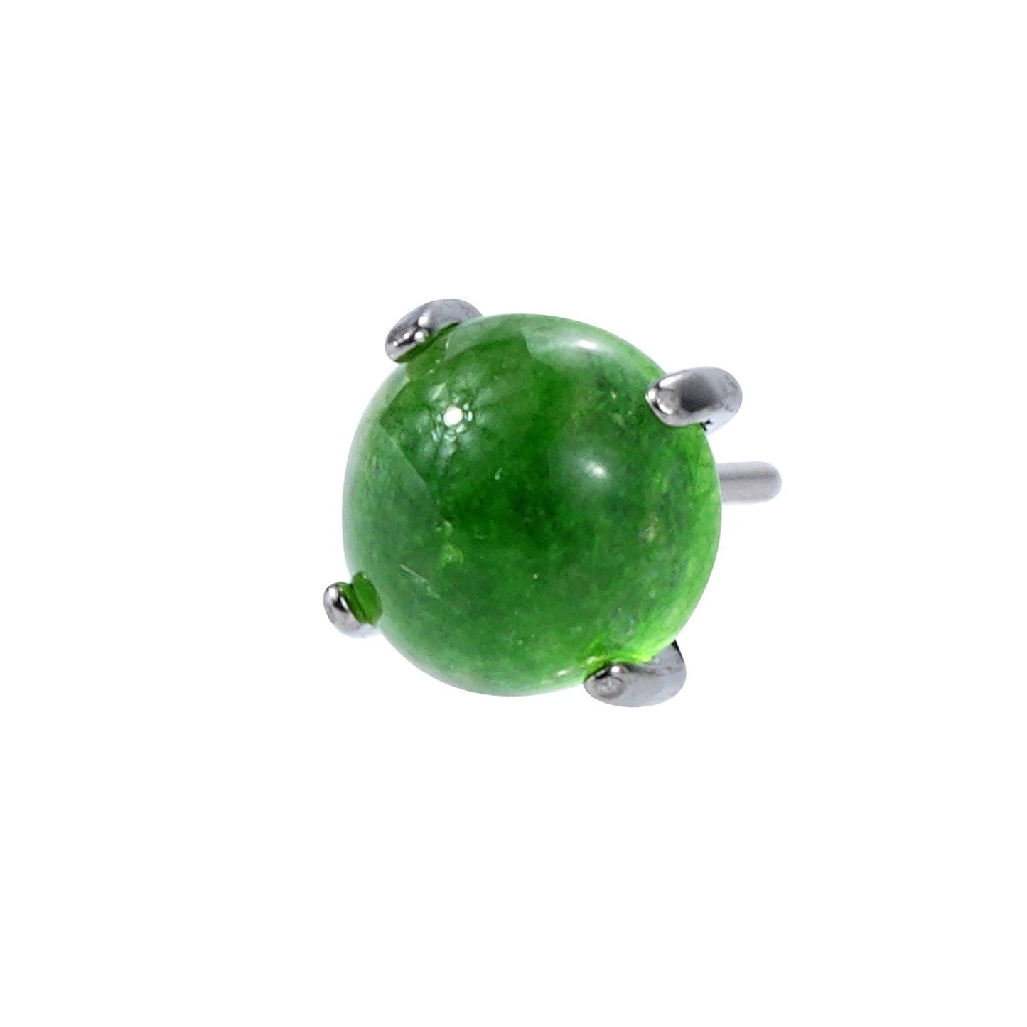 Green Agate - Single Earring