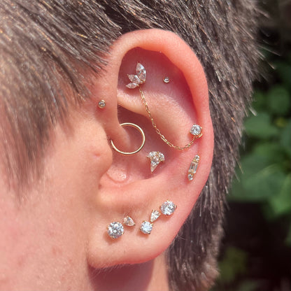 Opulent Tears - Single Earring